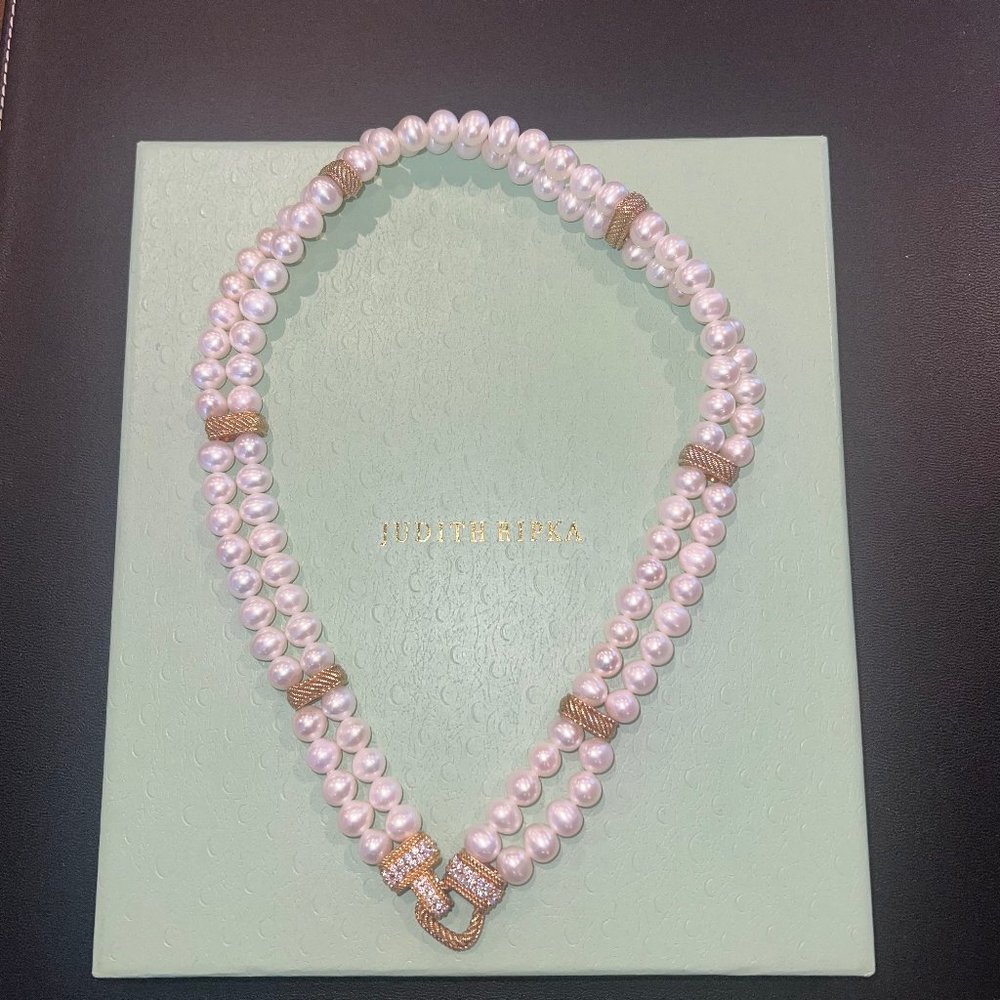 Judith Ripka Pearl Necklace